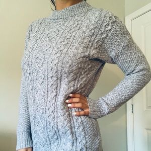 Gray Knit Sweater